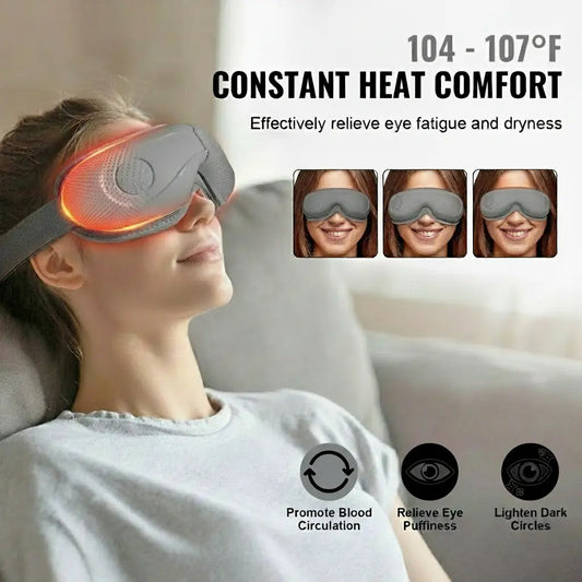 GRAY heated eye massager - BEST VALUE ๐ฐ