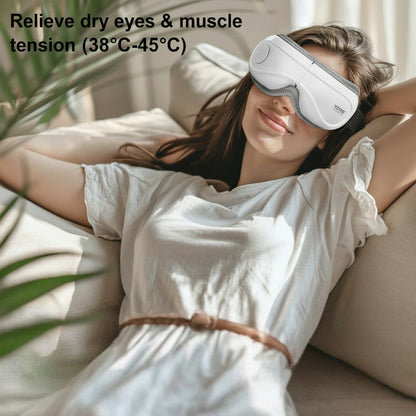 White Heated Eye Massager MOST POPULAR  🏆